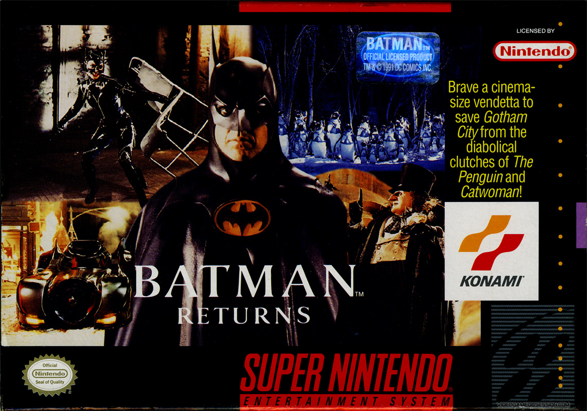 SNES: BATMAN RETURNS (GAME) SNES: BATMAN RETURNS (GAME)